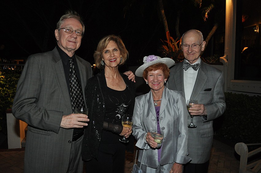 Jack and Myrna Welch, Ellyn Hammond and Scott Bushey