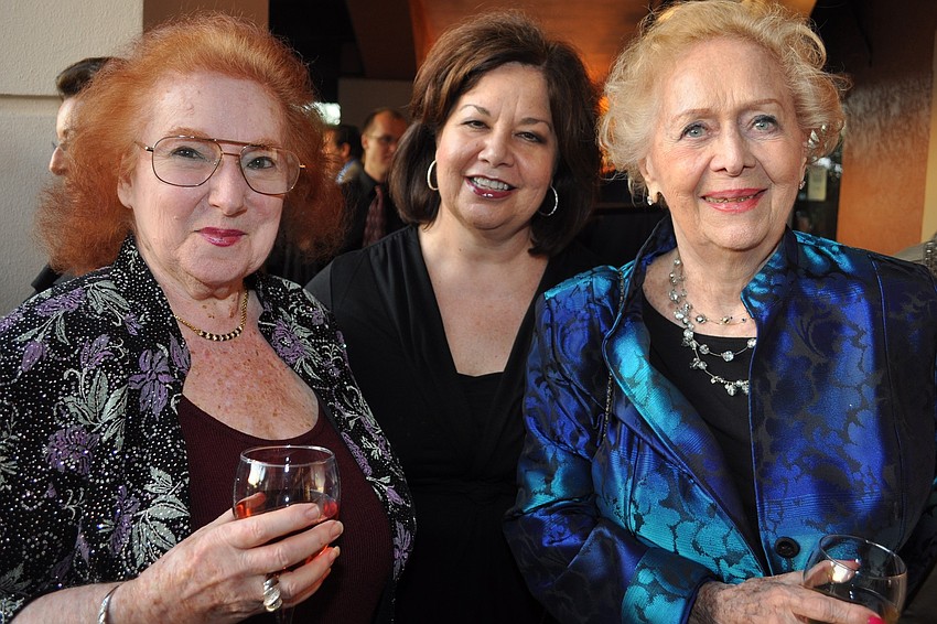 Edie Winston, Opera Executive Director Susan Danis and Betty Hendry