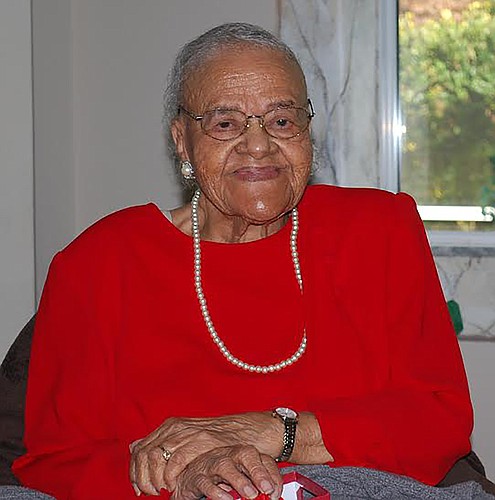 Naomi McLaurin celebrates her 100th birthday this weekend. Courtesy photo
