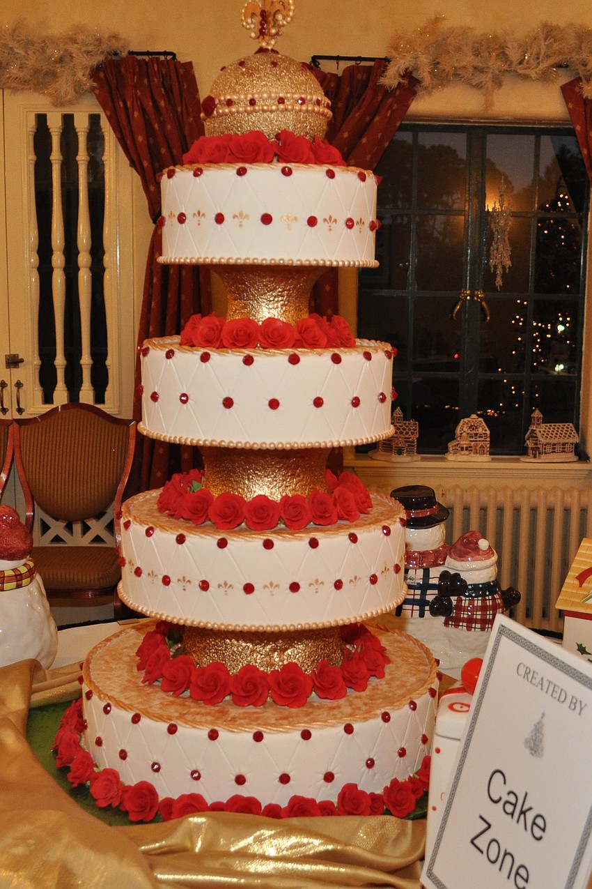 The Cake Zone display in the Ginger Bread Village