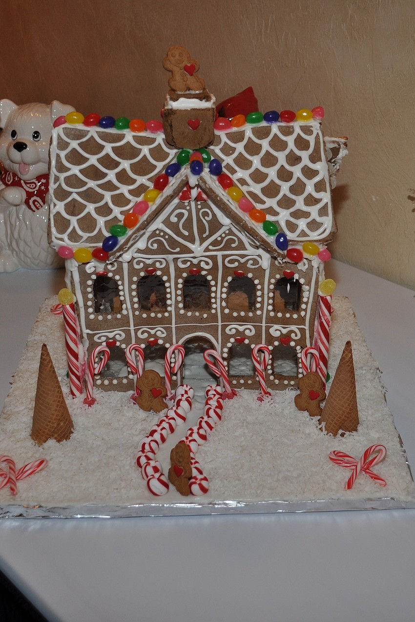 Mattison's display in the Ginger Bread Village