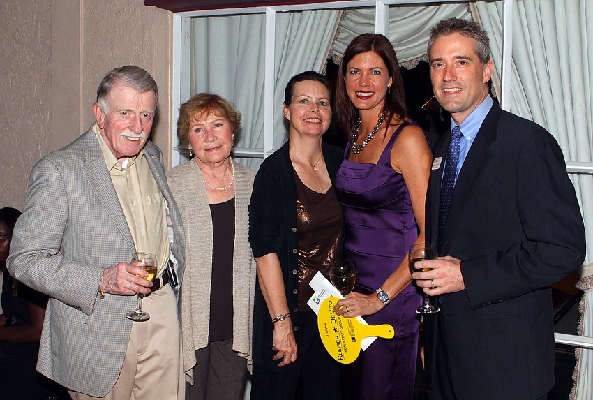 Gene and Anne Beckstein, Janica Piedra and Lisa and Bruce Beckstein