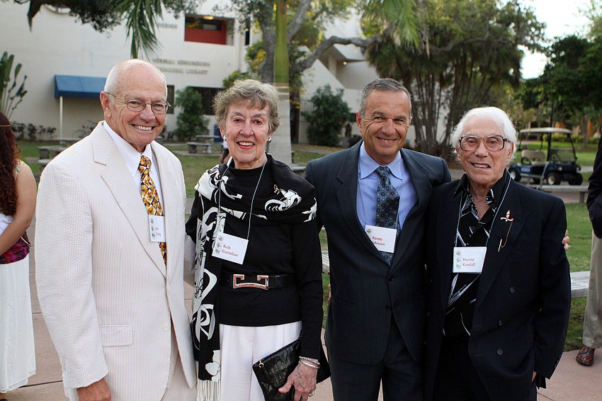 Jim Craig, Ruth Gustafson, Randy Johnson and Harold Kendall
