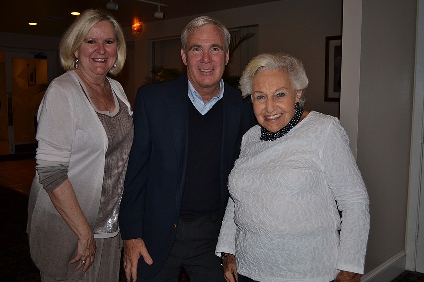 Jackie and Bo Perry with Betty Schiff