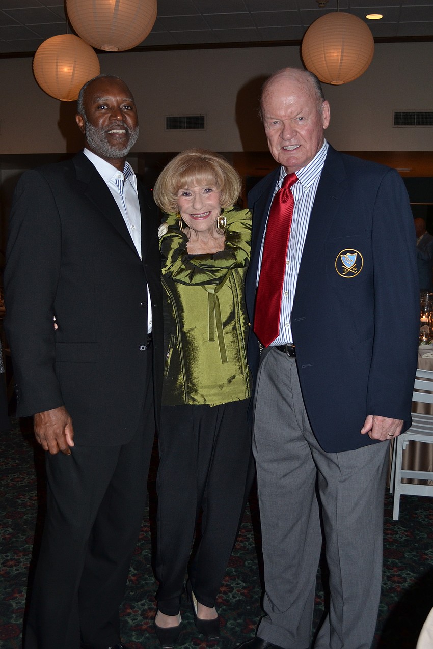 Louis Robison, Flori Roberts and Ron Morris