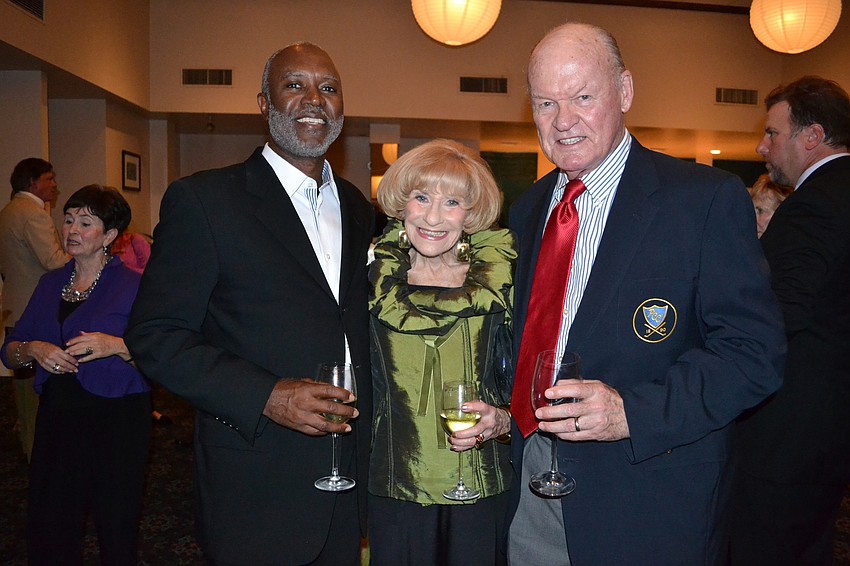 Louis Robison, Flori Roberts and Ron Morris
