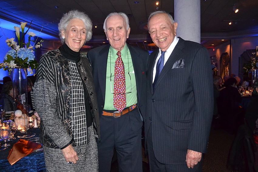 Ina Schnell, Dr. Arthur Ancowitz and Bill Berman