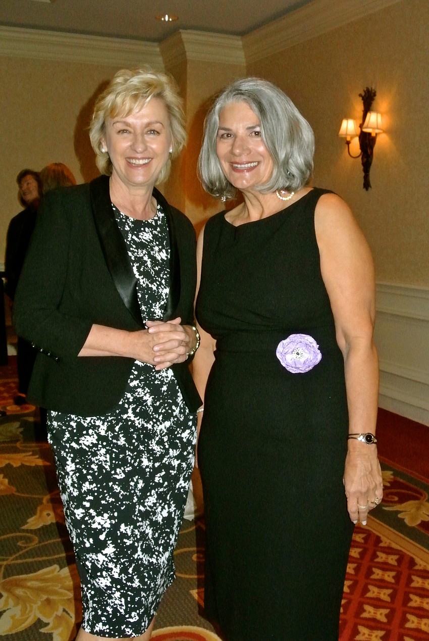 Tina Brown and Kristine Nickel