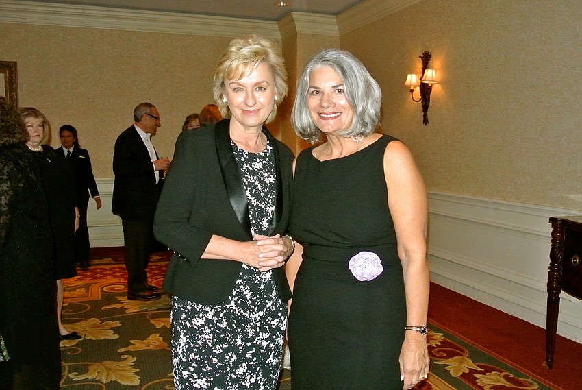 Tina Brown and Kristine Nickel