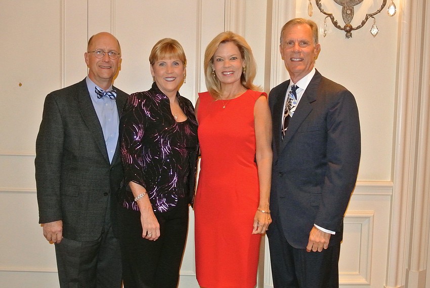 Matt and Margaret Callihan, Laura Nelson and Ron Gelbman