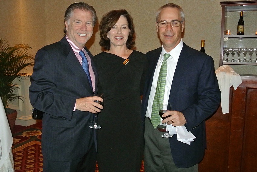 Lou Oberndorf with Holly and Jay Logan