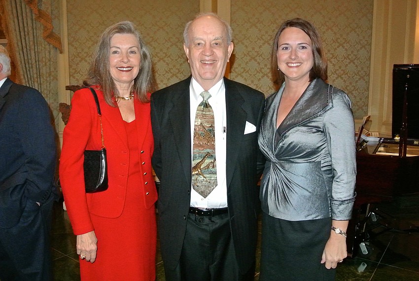 Janice and Howard Tibbals with Stacey Corley