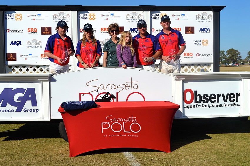 Jon Luke Beck, Cecilia Cochran, Jan Pullen, Jillian Beck, Brent Mirikitani and Shane Rice