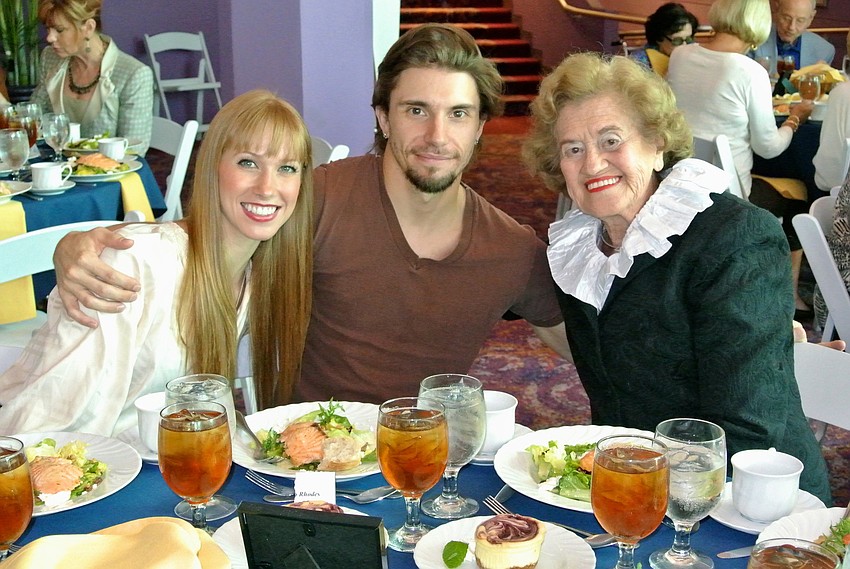 Danielle Brown, Ricky Bertoni and Betty Shoenbaum