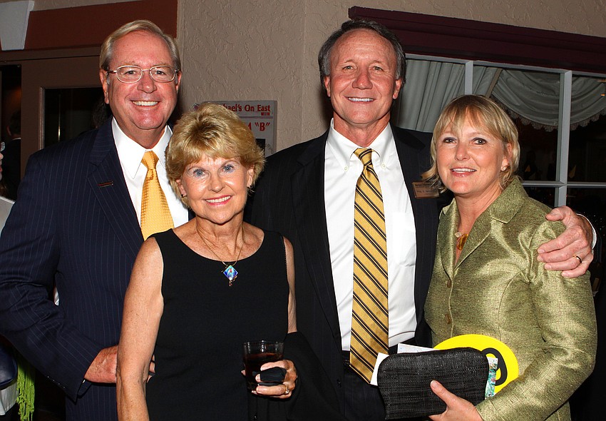 Warren and Kathy Simonds with Phill and Sue Hammersley