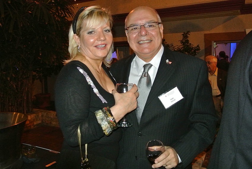 Gisele and Isaac Azerad