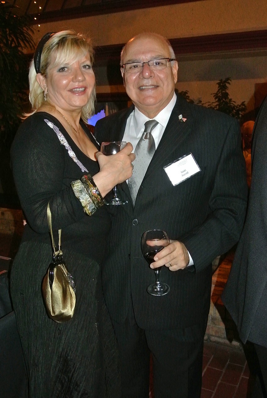 Gisele and Isaac Azerad