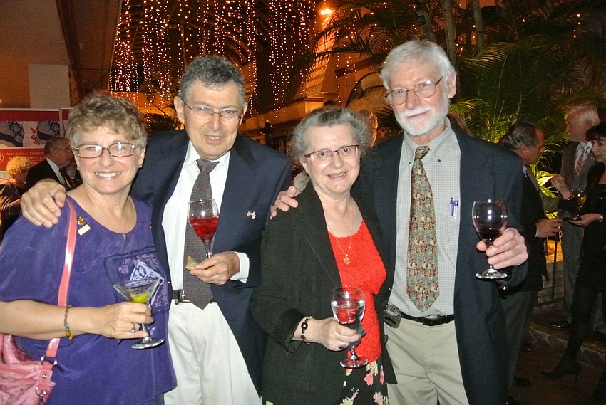 Jan and Bob Segal with Carol and Erwin Segal
