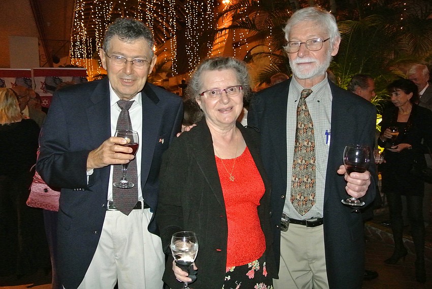 Bob Segal with Carol and Erwin Segal