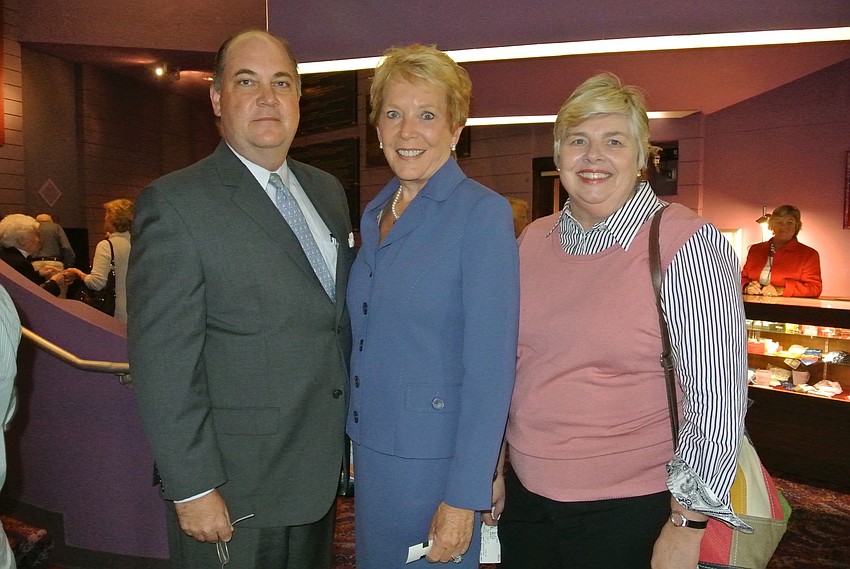 Brad Goddard, Jeannie Slater and Marilyn Howard