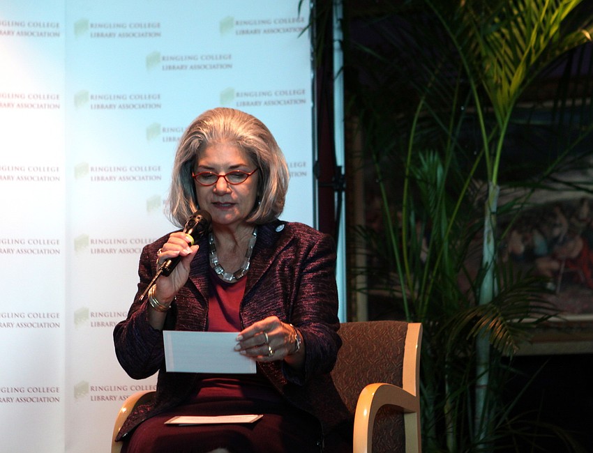 Town Hall Lecture Series Chairwoman Kristine Nickel