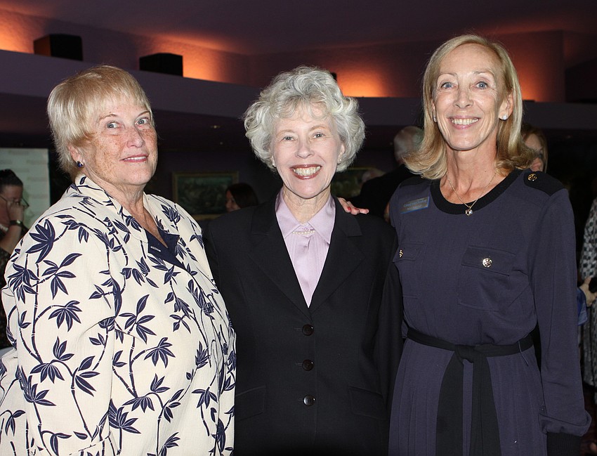 Sharon Rolle, Mary Lou Moulton and Ginny McCloskey