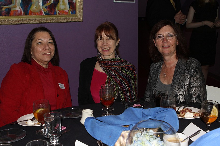 Susan Zimmerman, Janis Merluzzo and Dr. Vivien Jeffs