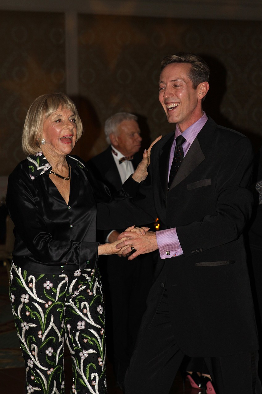 Gloria Moss and Jim Helmich