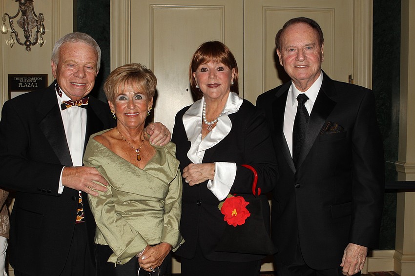 Mort and Bunny Skirboll with Helen and Len Glaser