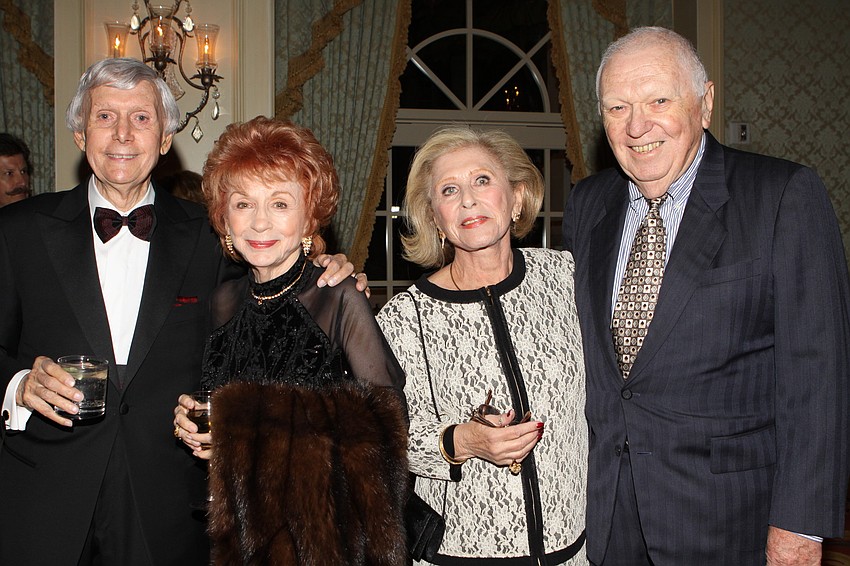 Art and Fran Timmins with Carly and Edward Morris