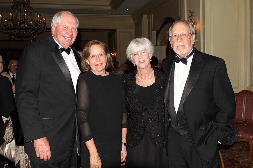 John and Dottie Westerberg with Clare and Richard Segall