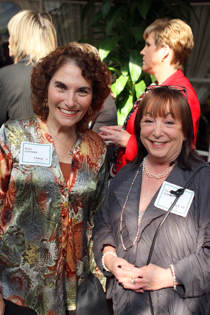 Alice Cotman and Carol Goff