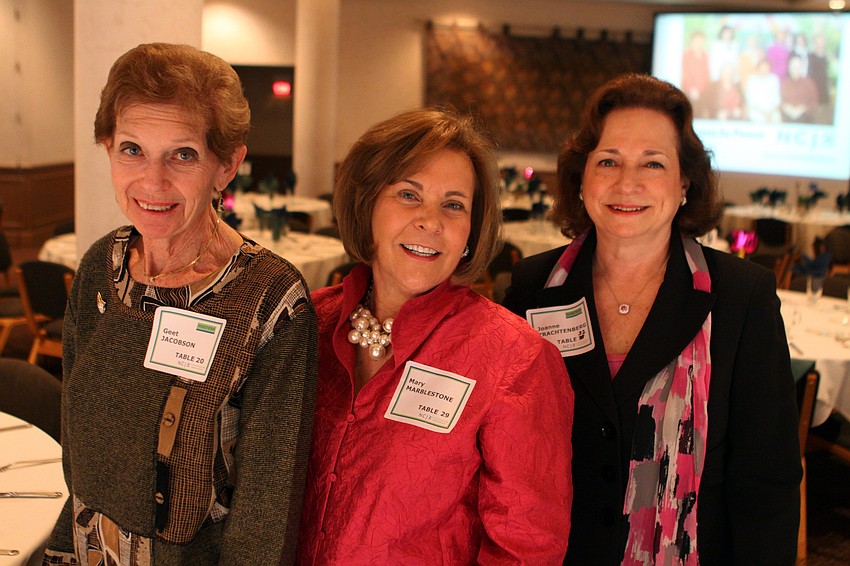 Geet Jacobson, Mary Marblestone and Joanne Trachtenberg