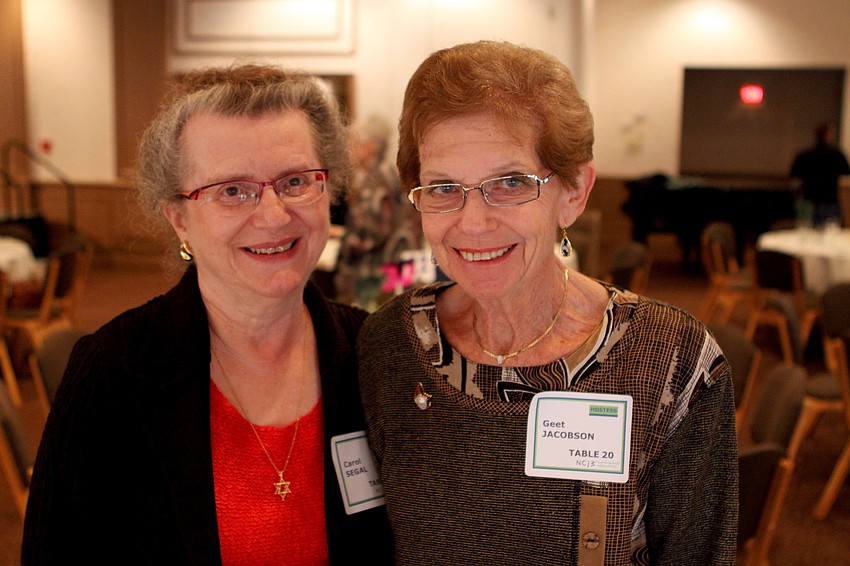 Carol Segal and Geet Jacobson