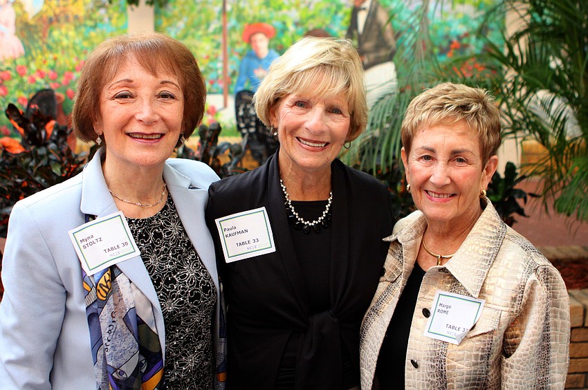 Myna Stoltz, Paula Kaufman and Marge Rome