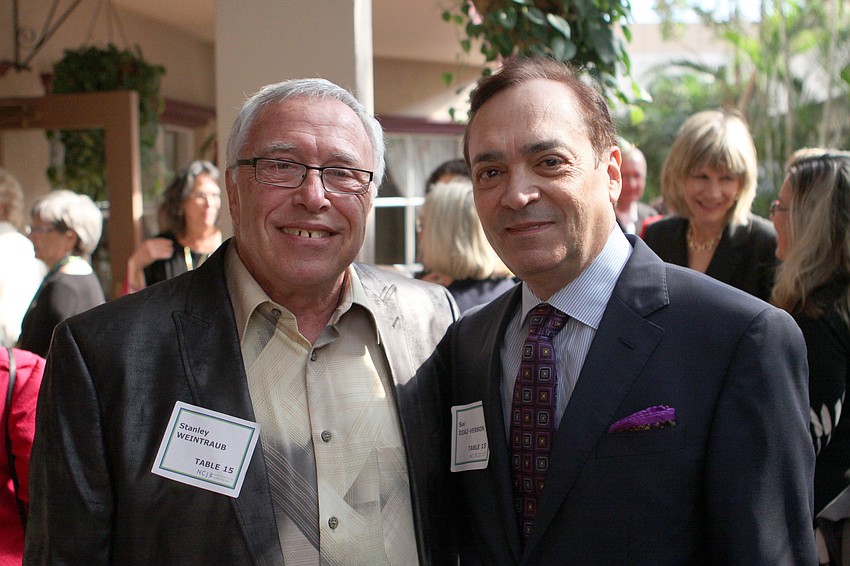 Stanley Weintraub and Sal Diaz-Verson