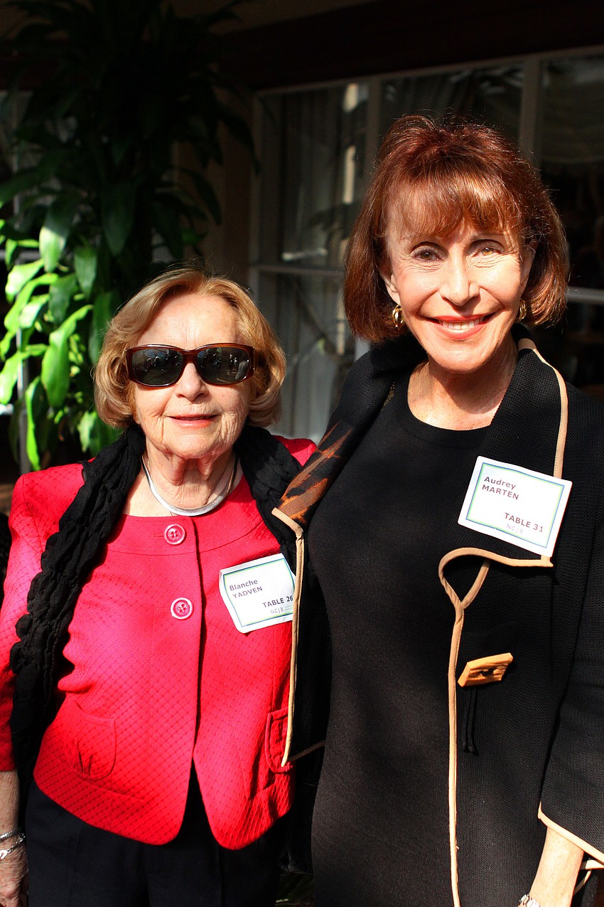 Blanche Yadven and Audrey Marten