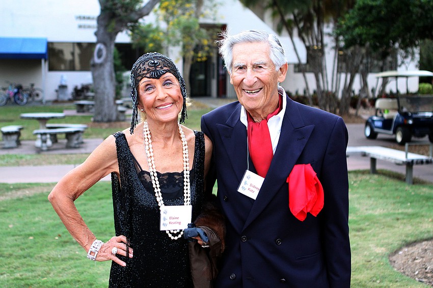 Elaine Keating and Sidney Katz