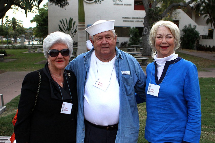 Peggy Wilhelm with Randy and Isabel Norton