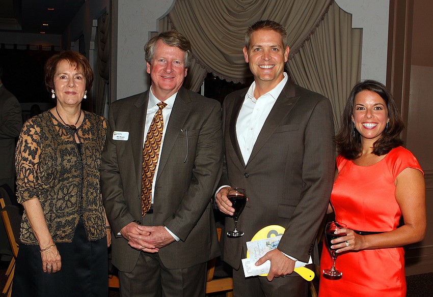 Susan Scott, Mike Bryant and Steve and Carrie Johnson