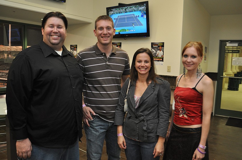 Sponsor Brian Caswell of Cazley, Kevin Robbins, Jacquelyn Robbins and Elene Krapcheva