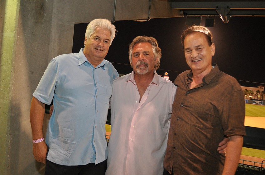 Sponsor Gary Dexter with Go Touch Down Travel and Tours, Warren Herman and Laurent Gray