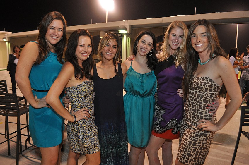 Mercedes Man, Molly Klauber, Tatyana Sharoubim, Natalie Mills, Bridget McGrath and Courtney Adams