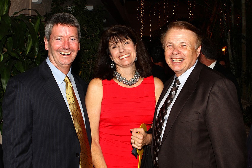 Scott and Julie Pinkerton and Larry Thompson