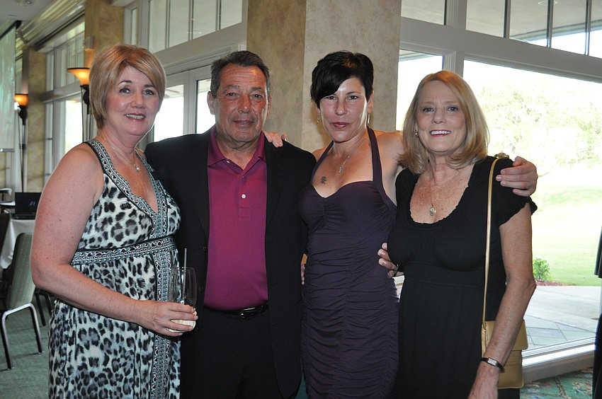 Patricia Blair, Bert and Karen Liberi and Hesha Schneider