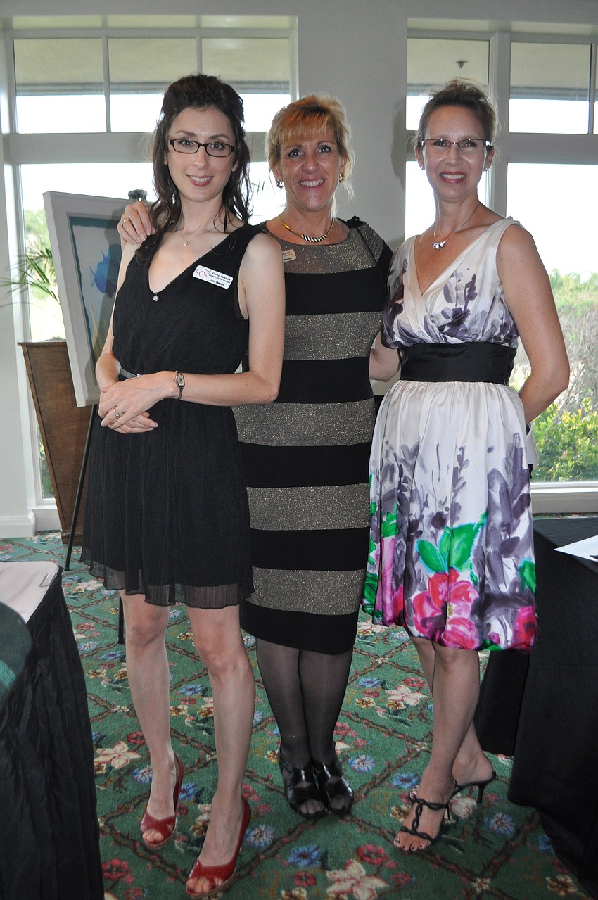 Corey Roscoe, Sue Martin and Debbie Meyer