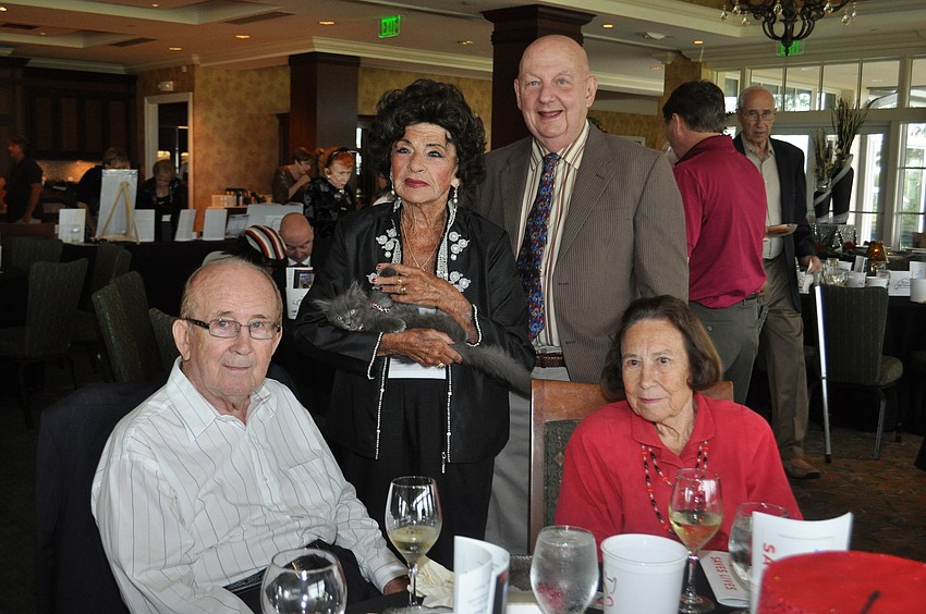 Sponsor Jack Urfer with Rose Durham, John Masters ad Thelma Urfer