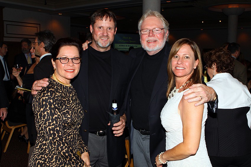 Johnna Sharp, Tom Peacock, Rick Fawley and Karen Peacock