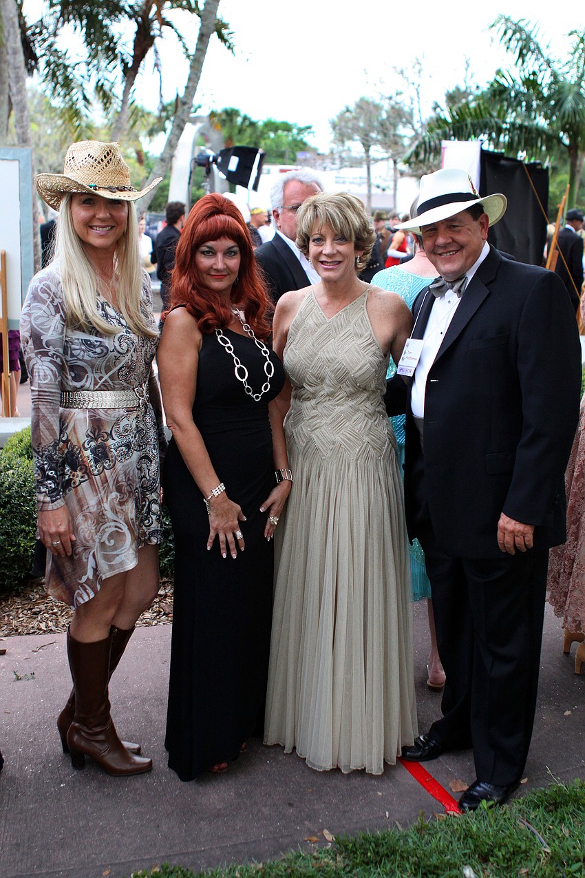 : Kristi Bonsack, Sandra Rios, Mary Kay Ryan and Tom Heatherman