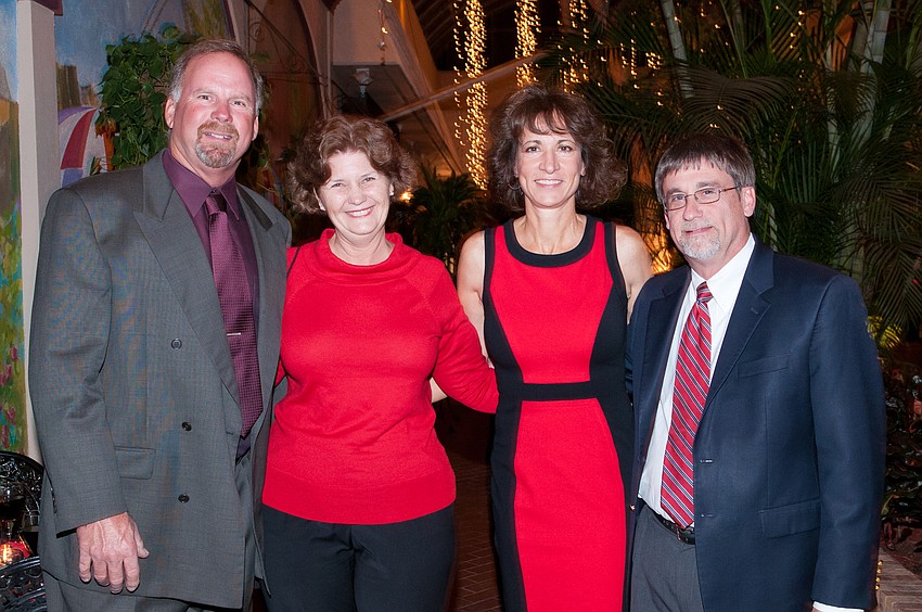 Jim Gabbert, Karen Wismer, Lori Gabbert and Bruce Wismer
